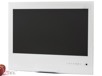 Встраиваемый Smart телевизор для кухни AVS240KS (White) с подъемным механизмом KESSEBOHMER FREEslide Q3us
